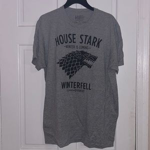 Game of Thrones “House of Stark” Large Gray T-Shirt